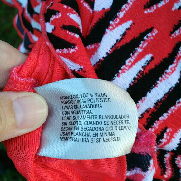 Worthington Orange Print Wrap Top Blouse Sz S - Picture 6 of 8